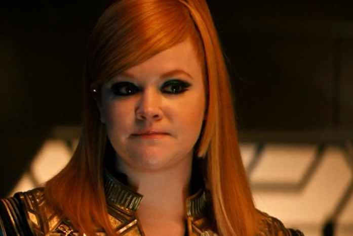 Georgiou flattered Killy by telling her that she was the most feared interrogator in the quadrant. Courtesy of CBS